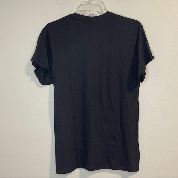 TAHARI Black SS T-shirt  size Large 36-38 - Picture 4 of 4
